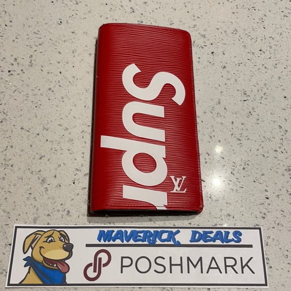 Louis Vuitton x Supreme Brazza Wallet - Picture 2 of 5